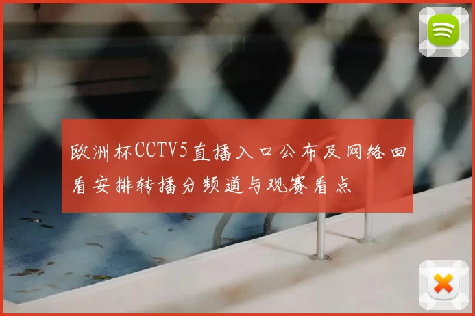 欧洲杯CCTV5直播入口公布及网络回看安排转播分频道与观赛看点